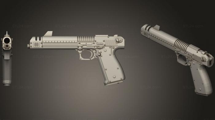 Оружие (Оружие 032, WPN_0063) 3D модель для ЧПУ станка